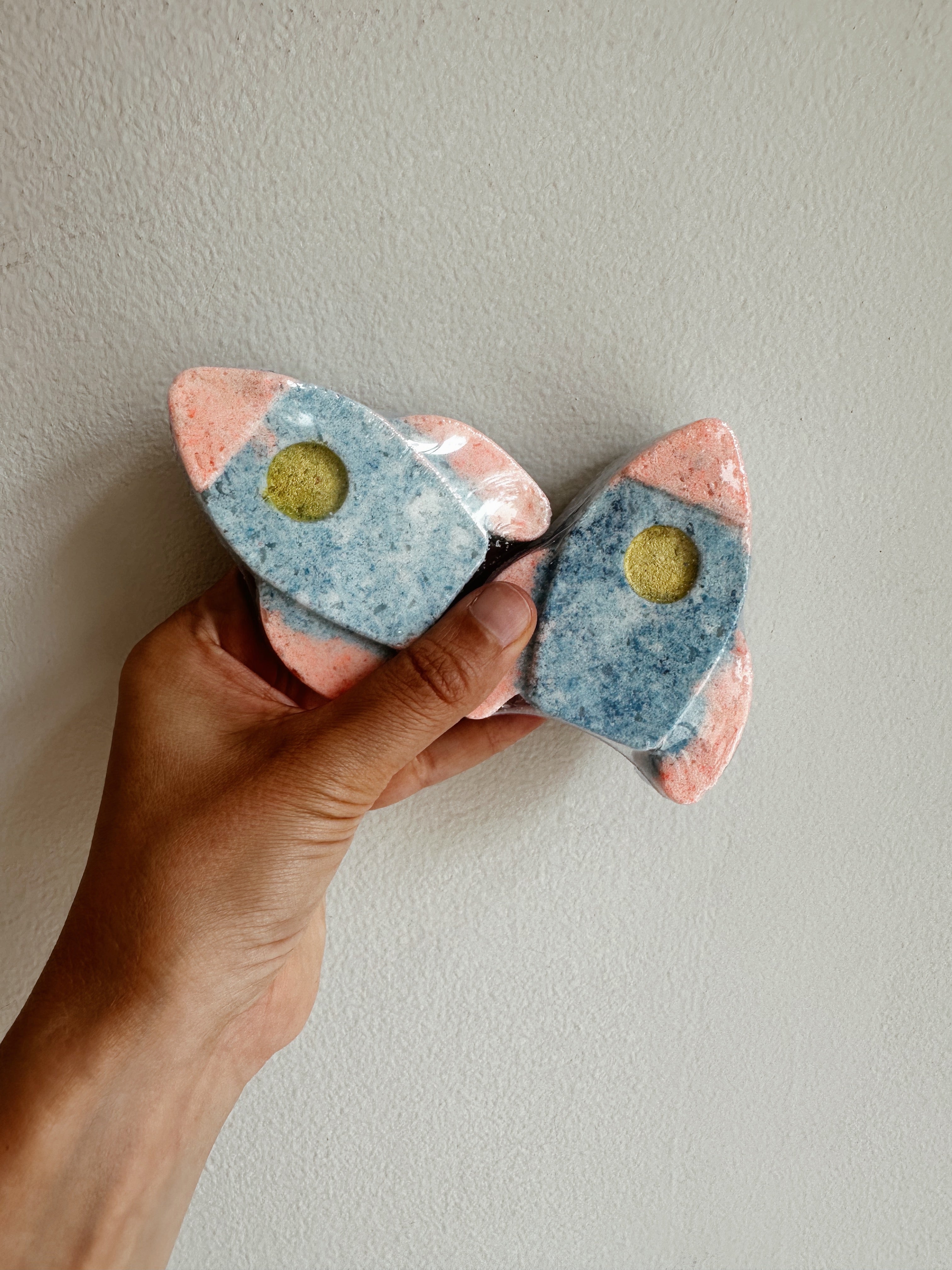 Rocket Ship Bath Bomb